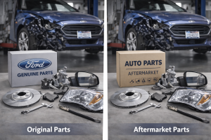 Восстановление авто из США на СТО: оригинальные запчасти vs аналоги — что выгоднее